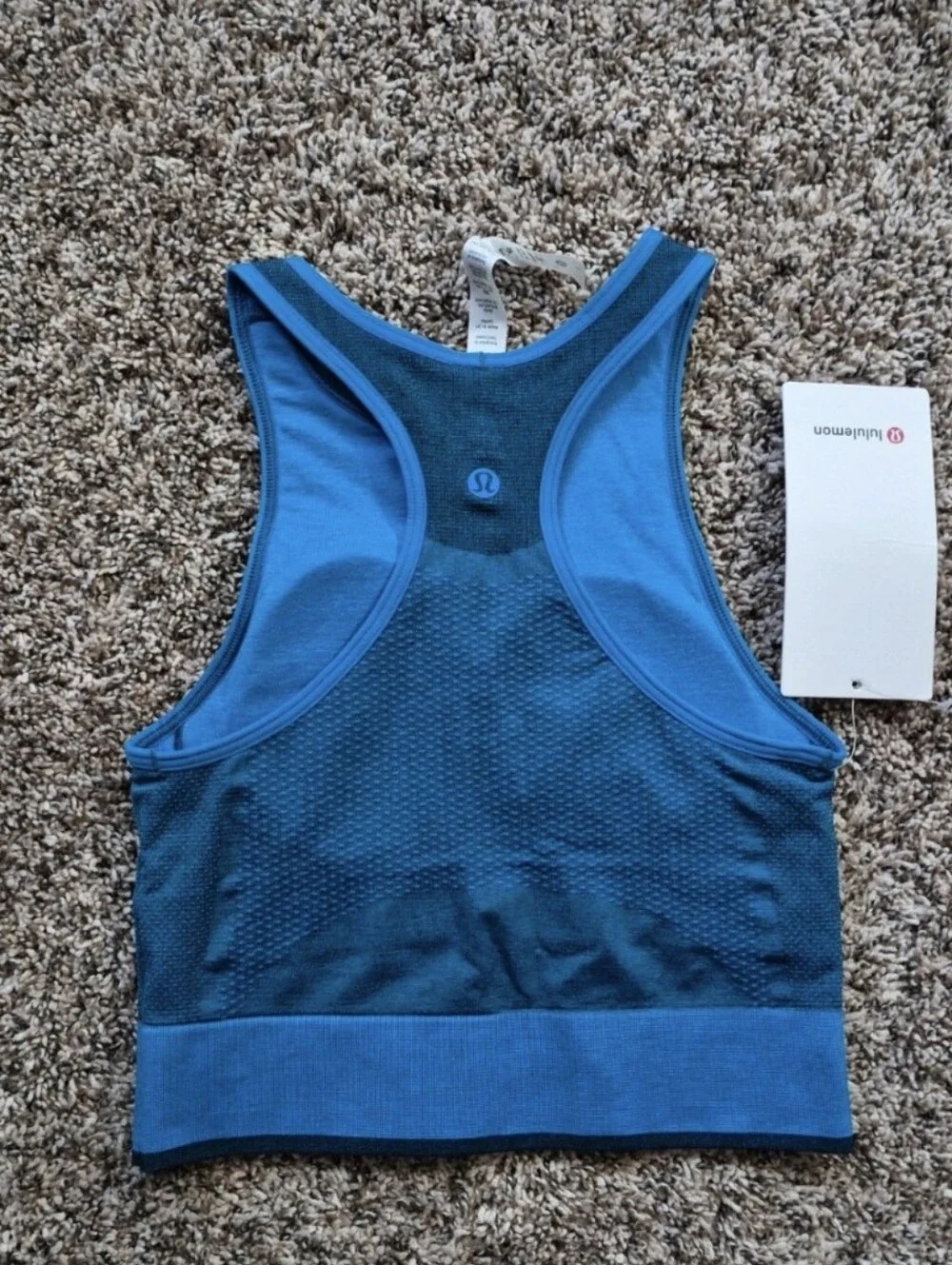Lululemon Seamless Mesh Shelf Bra Training Tank NWT